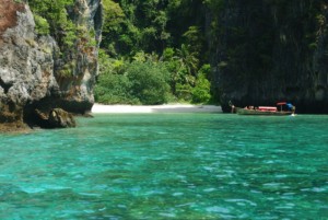 Secluded Beach in Phi Phi Islands