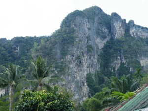 Cliffs in Krabi