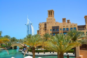 Dubai Madinat Jumeirah and Burj