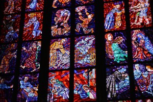 Prague stained glass
