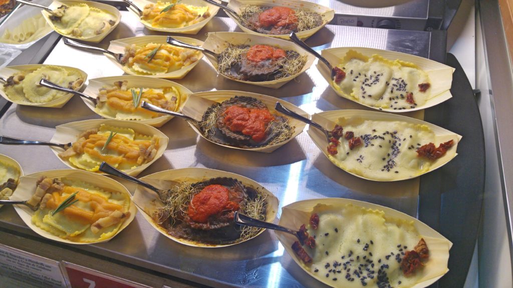 Seafood and Pasta Tapas